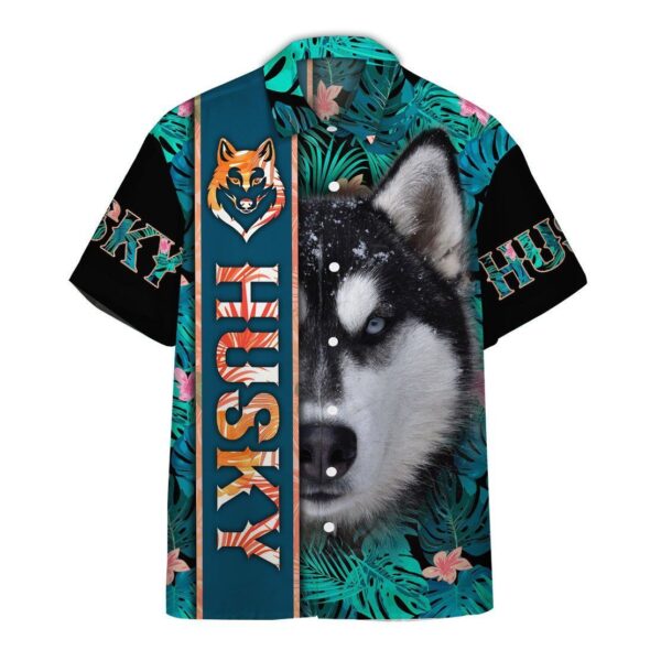 Siberian Husky Hawaii Shirt