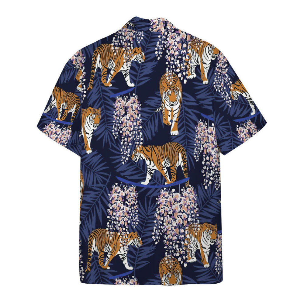 Siberian Tiger Tropical Custom Hawaii Shirt