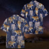 Siberian Tiger Tropical Custom Hawaii Shirt Drlek