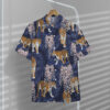 Siberian Tiger Tropical Custom Hawaii Shirt Hfdur