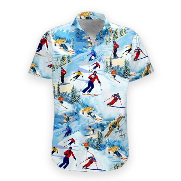 Skiing Custom Hawaii Shirt