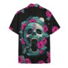 Skull And Flower Hawaii Shirt Brs9S