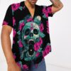 Skull And Flower Hawaii Shirt Nltsn