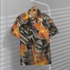 Skull Firefighter Custom Hawaii Shirt G8Ltg