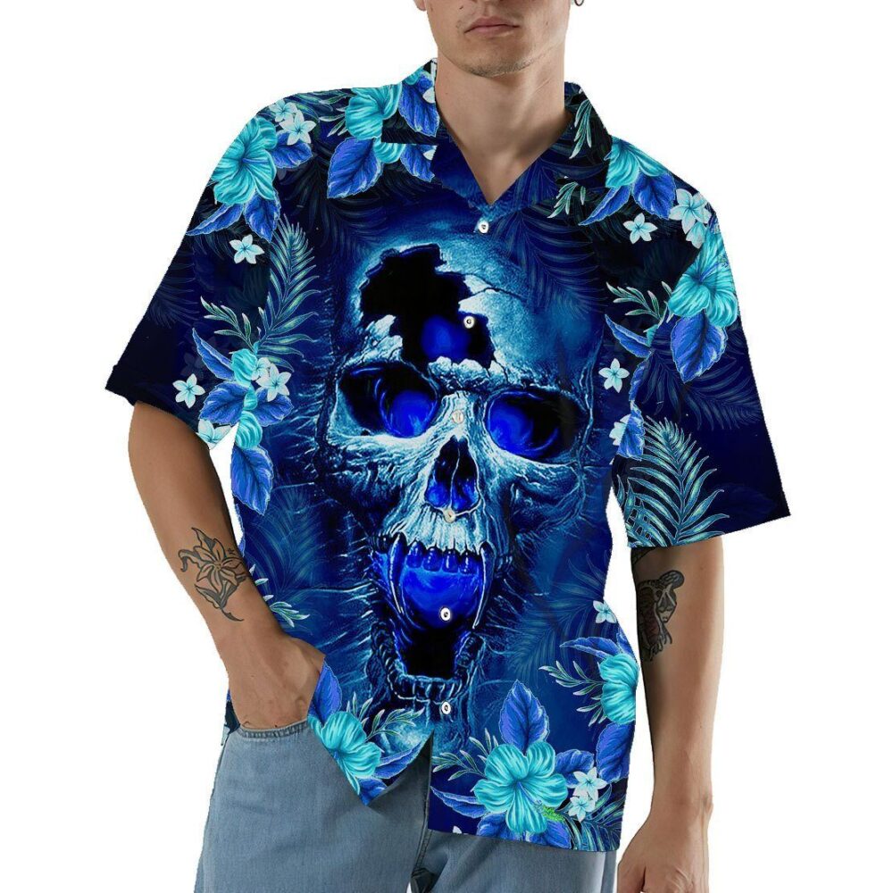 Skull Custom Hawaii Shirt