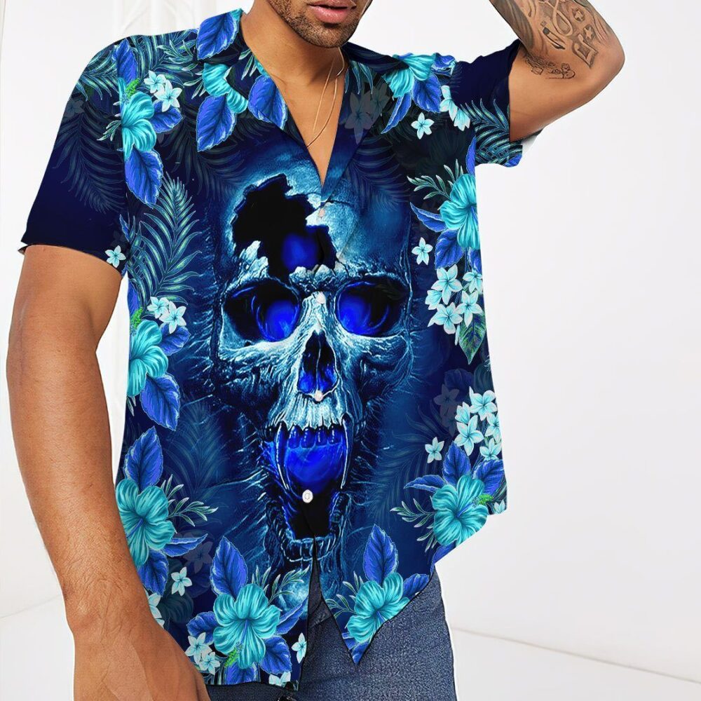 Skull Custom Hawaii Shirt