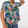 Skull Lover Tattoo Pattern Custom Hawaii Shirt Goy6D