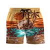 Skull Summer Beach Sunset Custom Hawaii Shirt Gak65