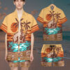 Skull Summer Beach Sunset Custom Hawaii Shirt Hrovm