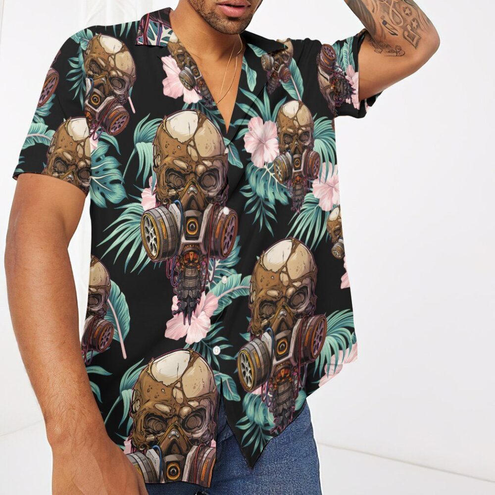 Skull Tropical Hawaii Shirt