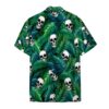 Skull Tropical Hawaiian Custom Short Sleeve Shirt Oy9Ug