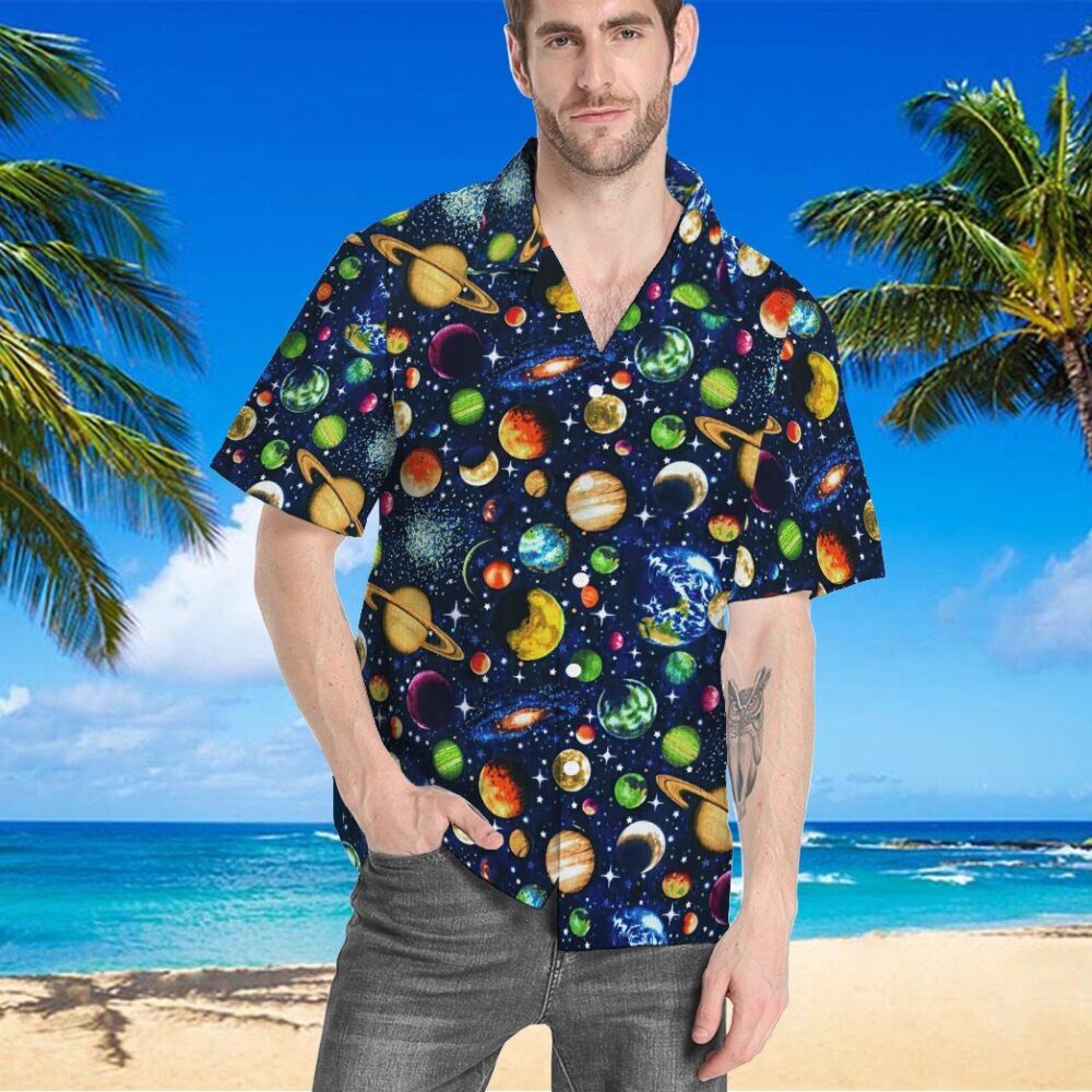 Solar System Custom Hawaii Shirt