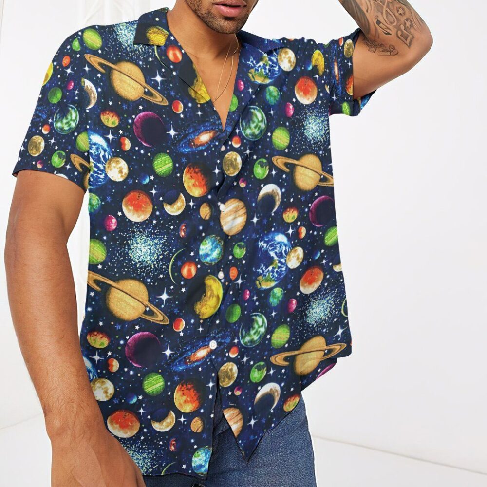 Solar System Custom Hawaii Shirt