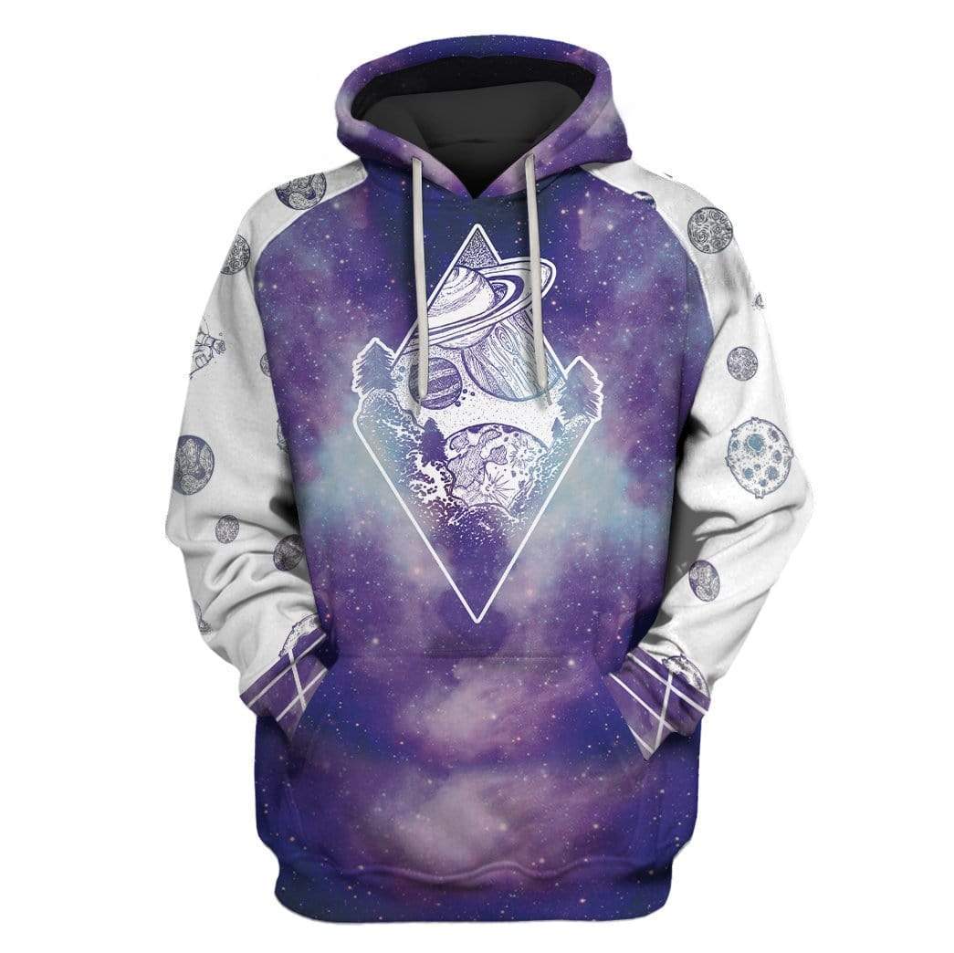 Space Drawing Custom T-Shirt Hoodie Apparel