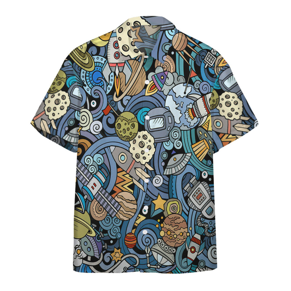 Space Custom Hawaii Shirt