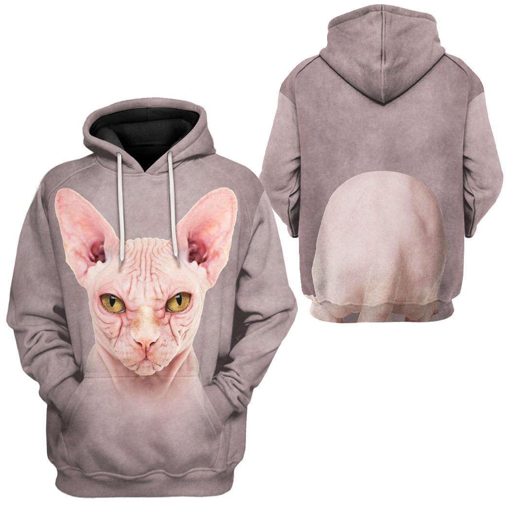 Sphynx Cat Tshirt Hoodie Apparel