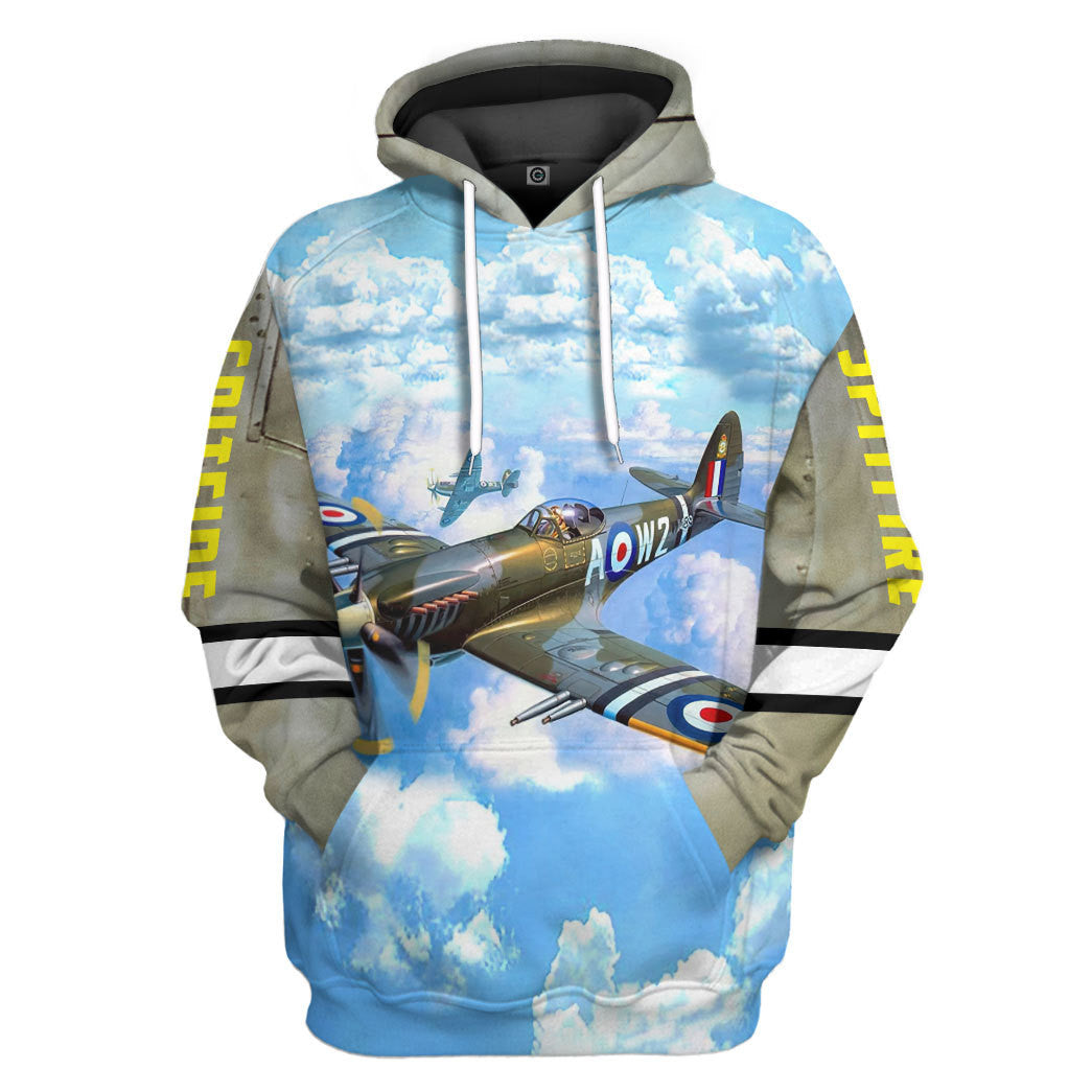 Spitfire All Over Print T-Shirt Hoodie Apparel