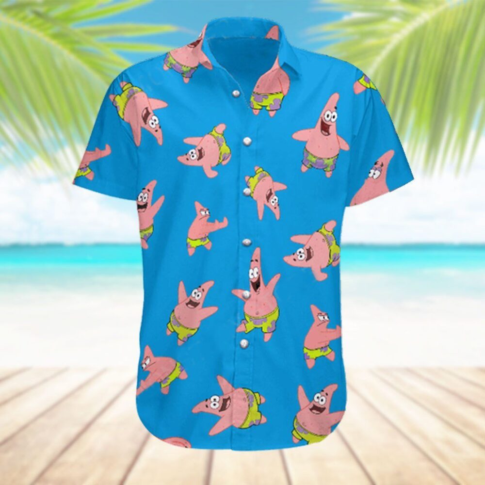 Spongebob Squarepants 4 Hawaii Shirt