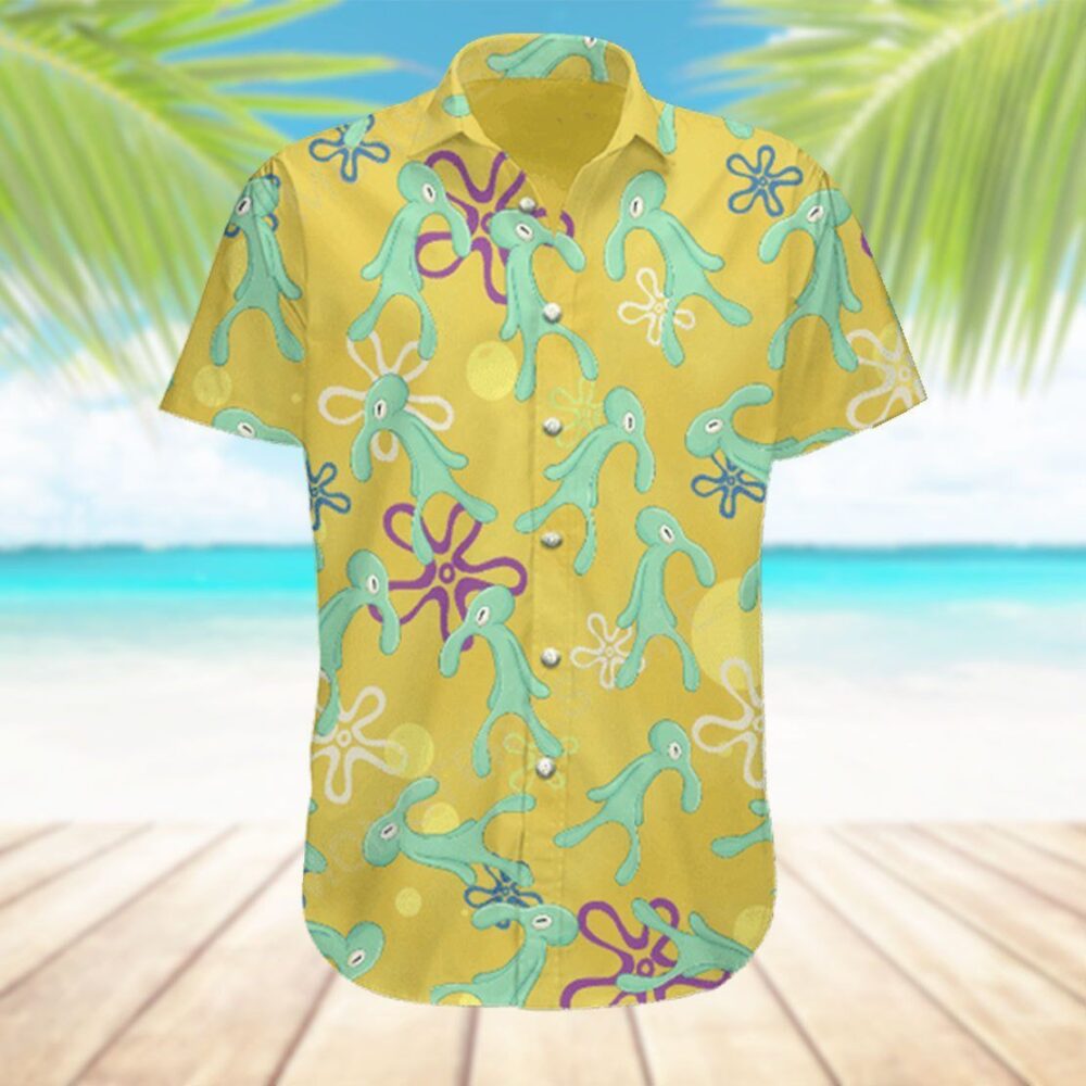 Spongebob Squarepants Custom Hawaiian Shirts For Men And Women