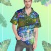 Stained Glass Accordion Hawaii Shirt Zg3Zl