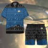 Star Trek The Next Generation 1987 Blue Ugly Christmas Custom Hawaii Shirt 56Dlf