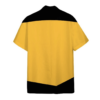 Star Trek The Next Generation Yellow Uniform Custom Hawaii Shirt Dwqwi