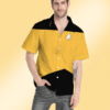 Star Trek The Next Generation Yellow Uniform Custom Hawaii Shirt Mufyl