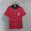 Star Trek The Original Series 1966 1969 Red Ugly Christmas Custom Hawaii Shirt Stn88