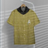 Star Trek The Original Series 1966 1969 Yellow Ugly Christmas Custom Hawaii Shirt 1Qxwx