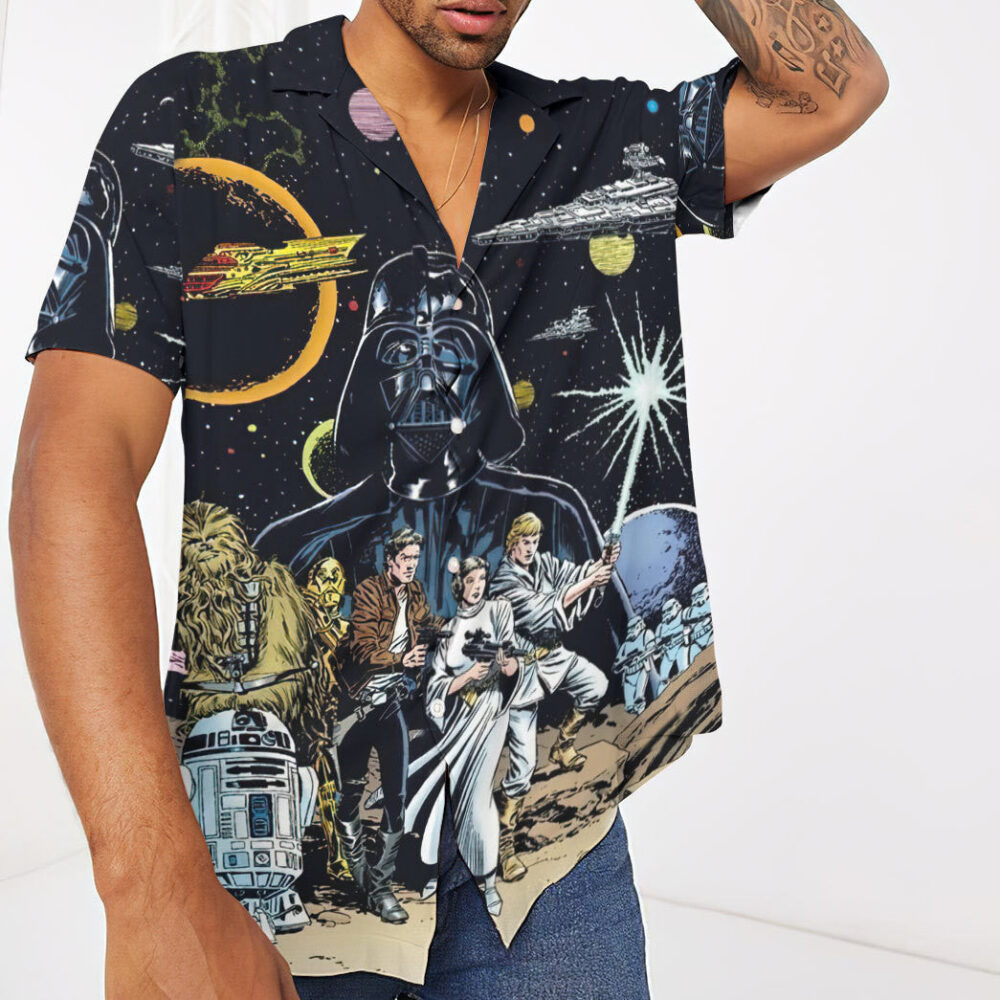 Star Wars As Long As Theres Light Custom Short Sleeves Shirt