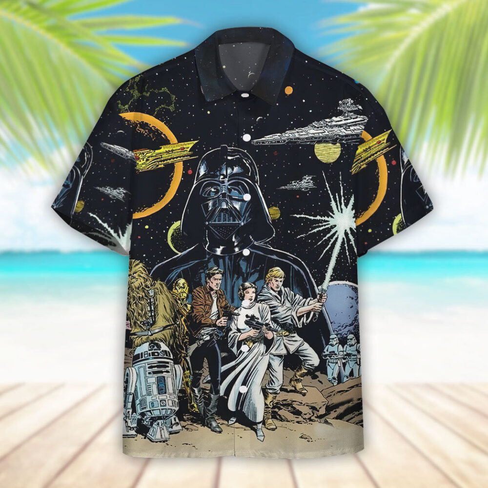 Star Wars As Long As Theres Light Custom Short Sleeves Shirt