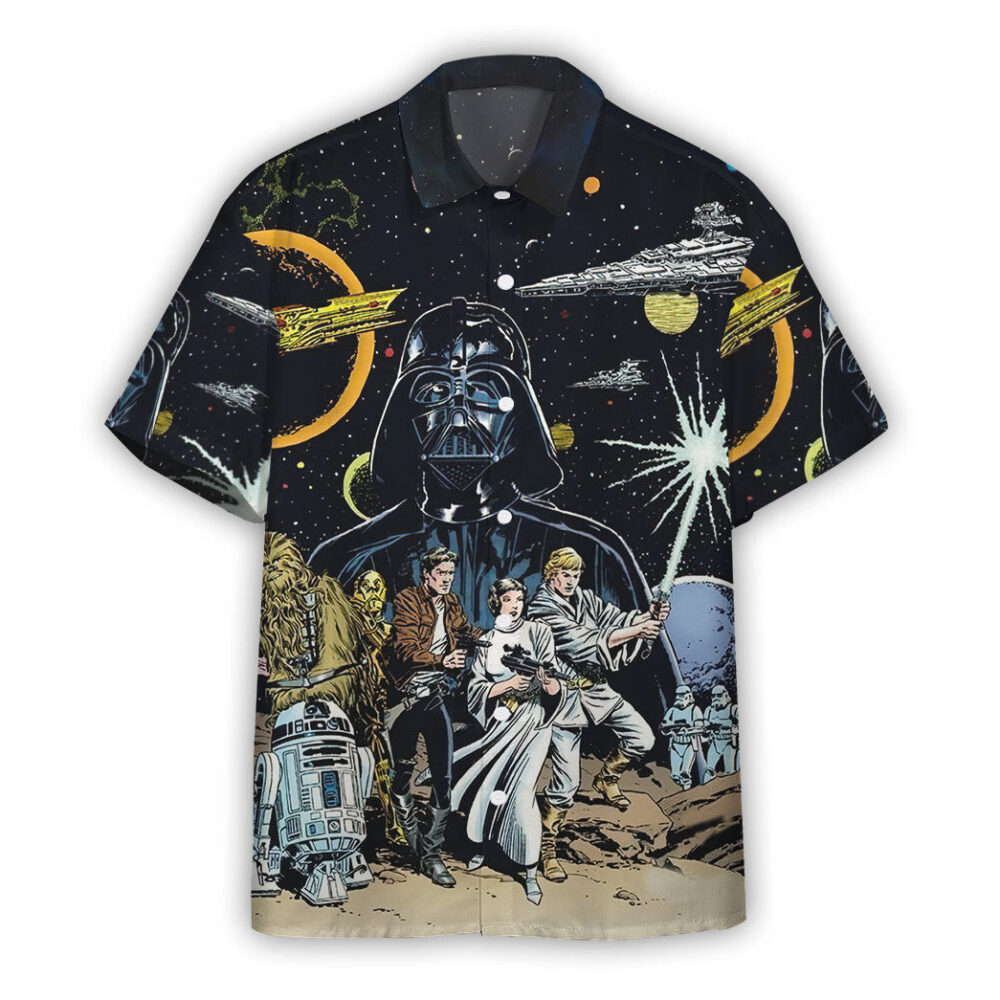 Star Wars As Long As Theres Light Custom Short Sleeves Shirt