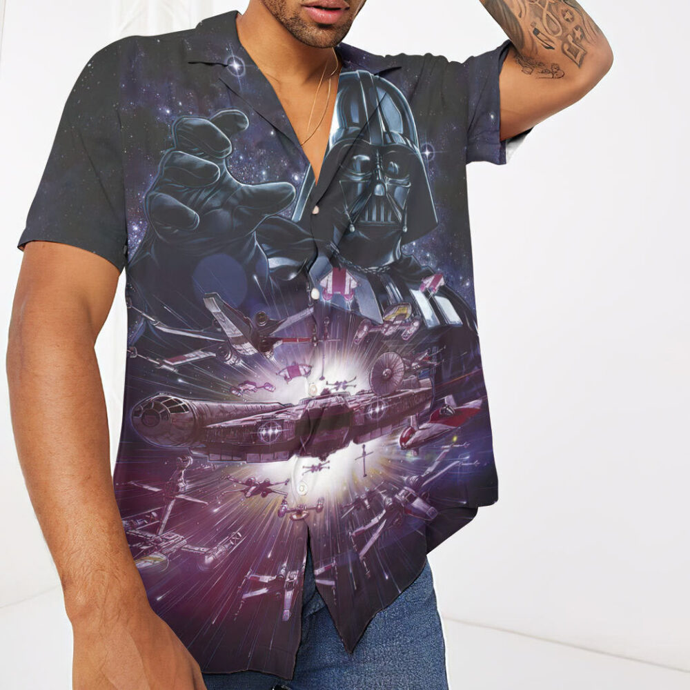 Star Wars Control The Galaxy Custom Short Sleeves Shirt