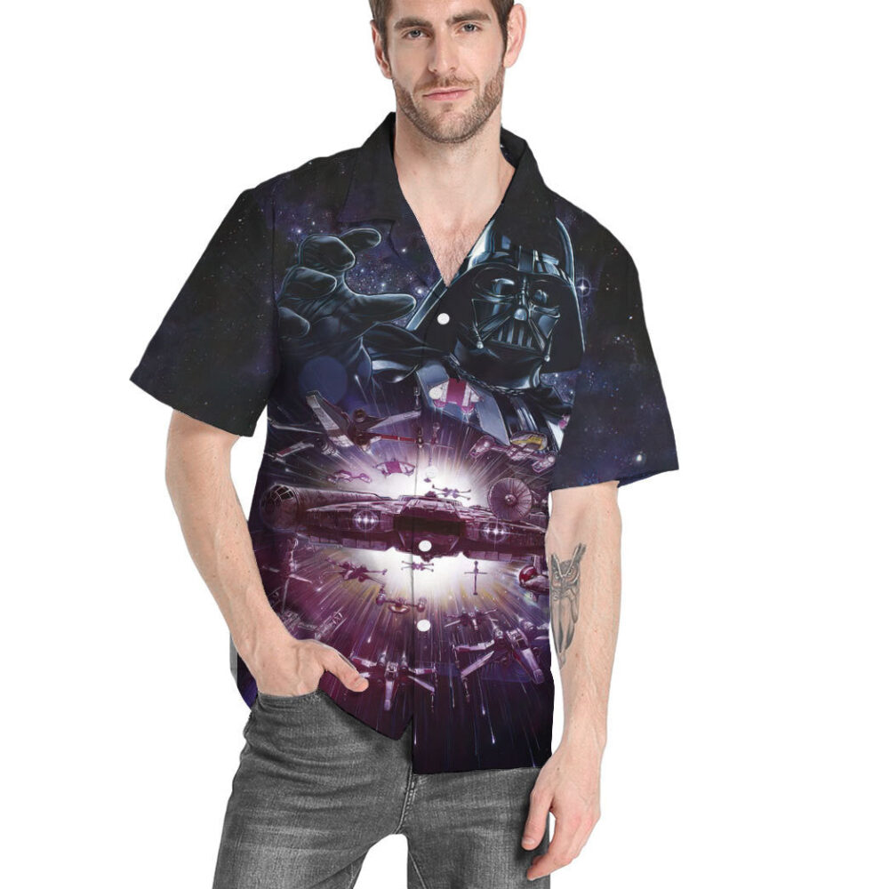 Star Wars Control The Galaxy Custom Short Sleeves Shirt