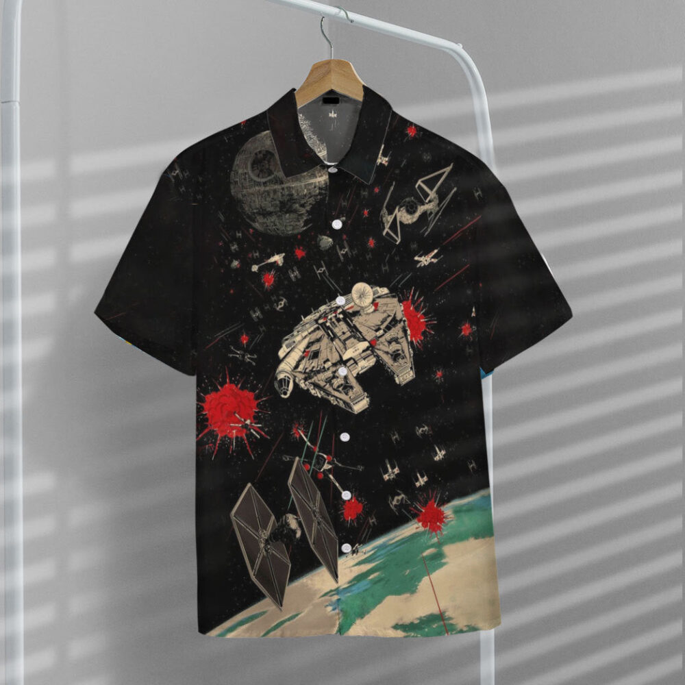 Star Wars Spaceships Custom Short Sleeves Shirt