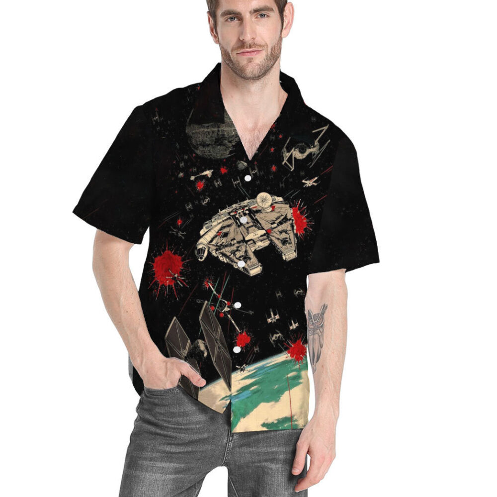 Star Wars Spaceships Custom Short Sleeves Shirt