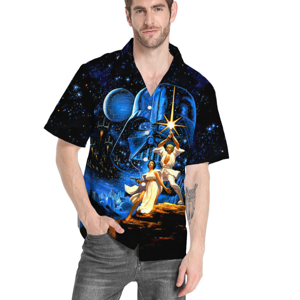 Star Wars The Force Custom Short Sleeves Shirt