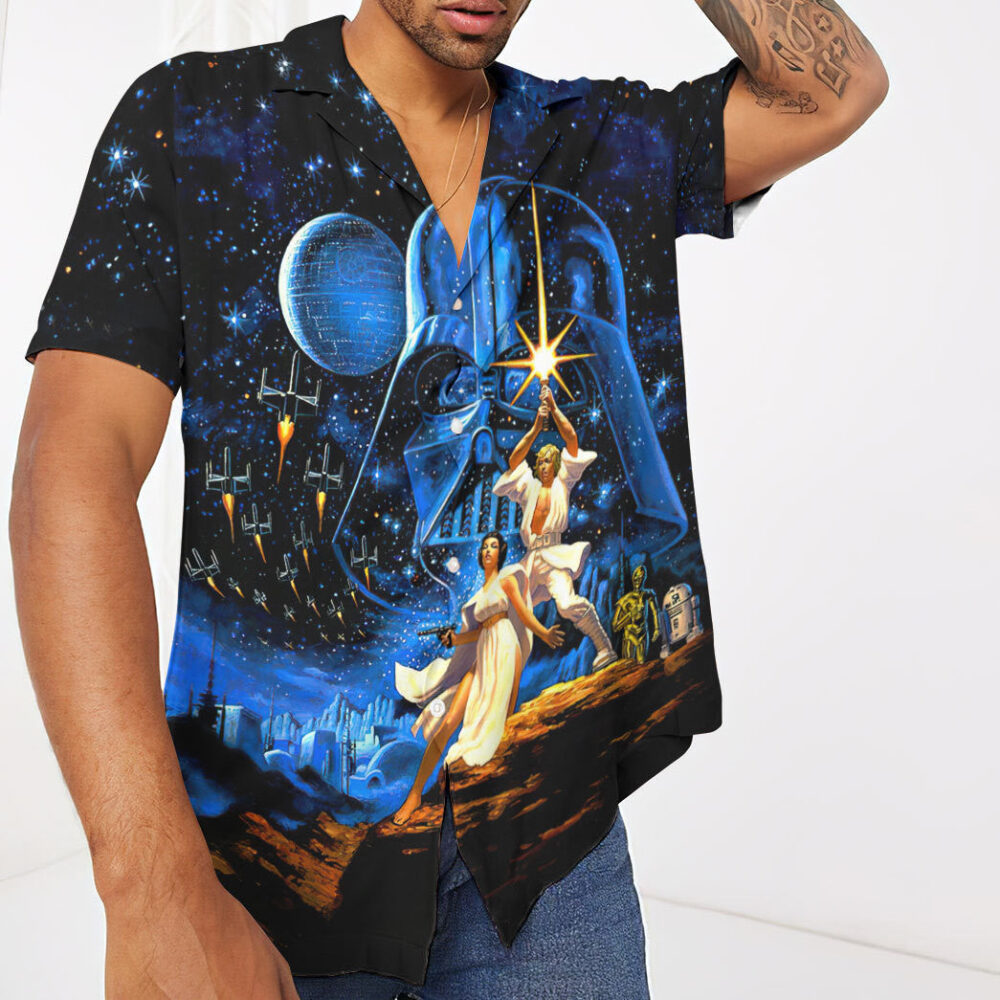 Star Wars The Force Custom Short Sleeves Shirt