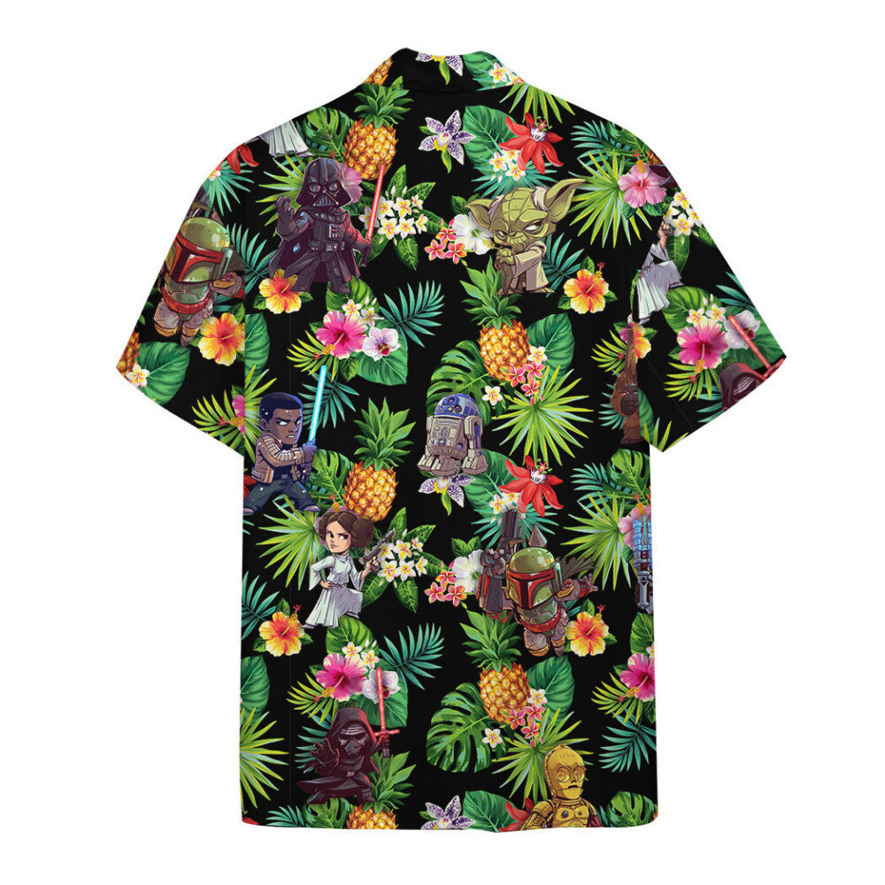 Star Wars Tropical Vibe Custom Short Sleeves Shirt