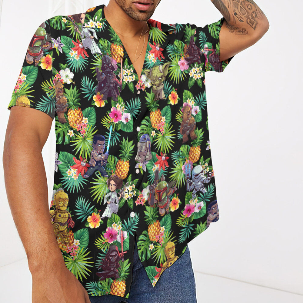 Star Wars Tropical Vibe Custom Short Sleeves Shirt