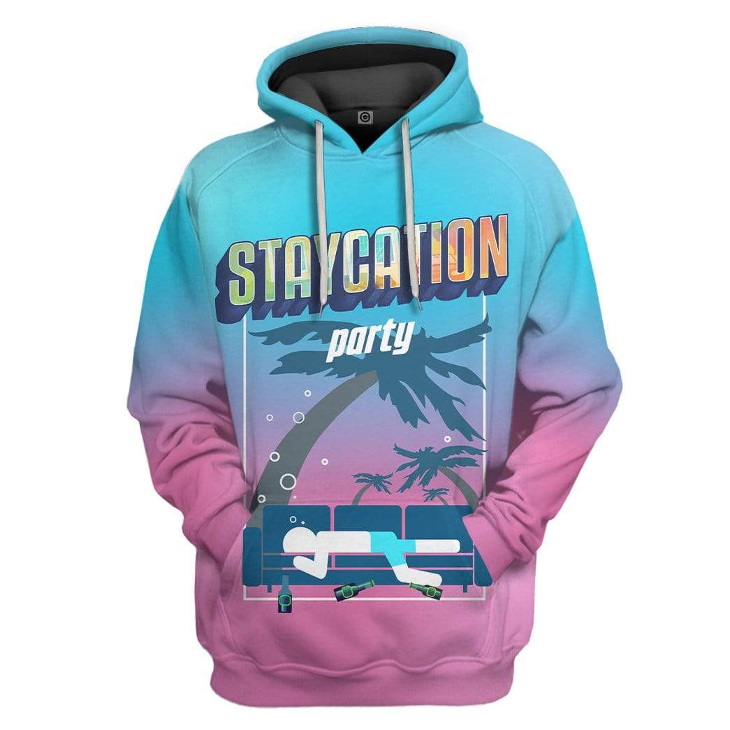 Staycation Custom Hoodie Apparel