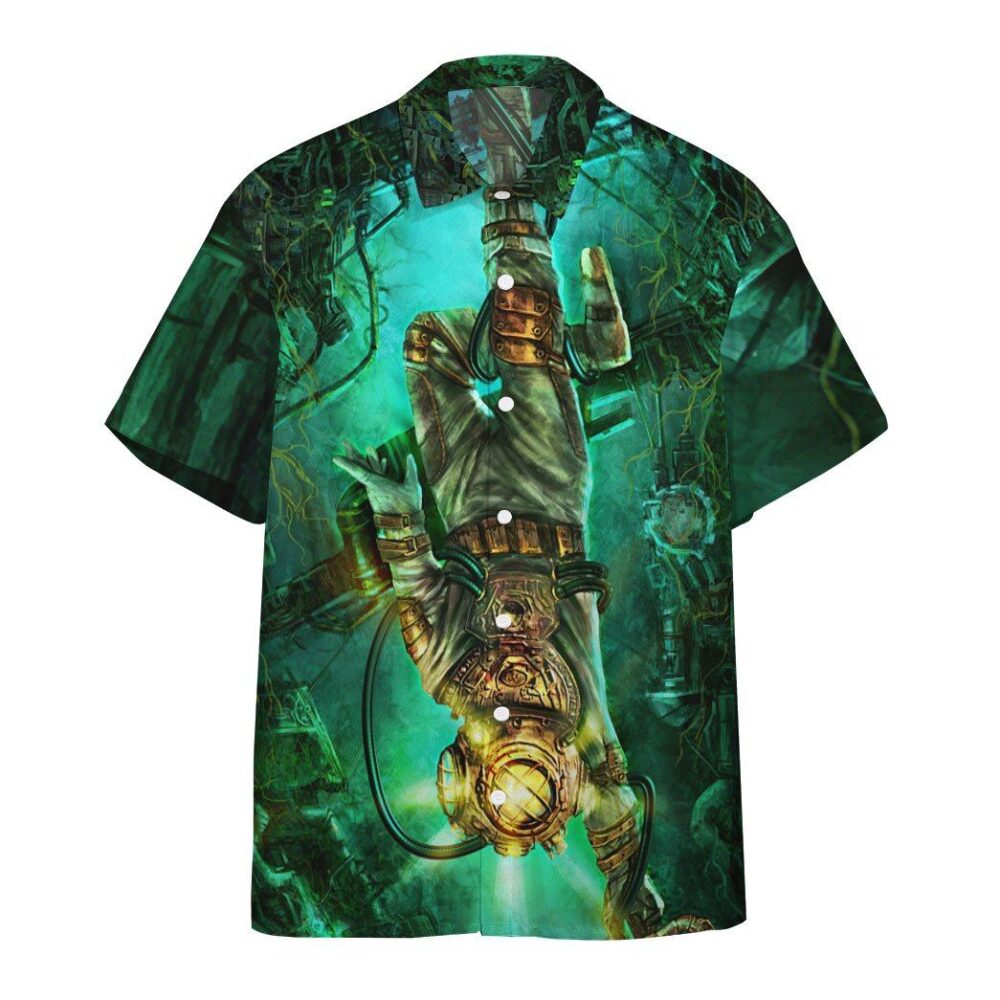 Steampunk Diver Custom Short Sleeve Shirt