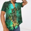 Steampunk Diver Custom Short Sleeve Shirt Wgnka