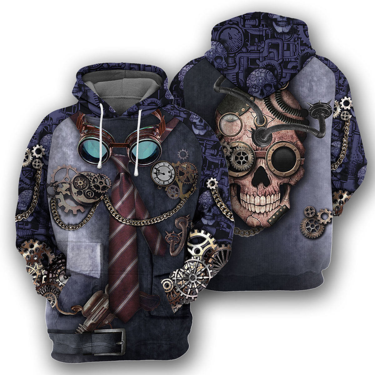 Steampunk Unique All Over Print T-Shirt Hoodie Gift Ideas