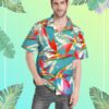 Strelitzia Flower Hawaii Shirt Oy5U1