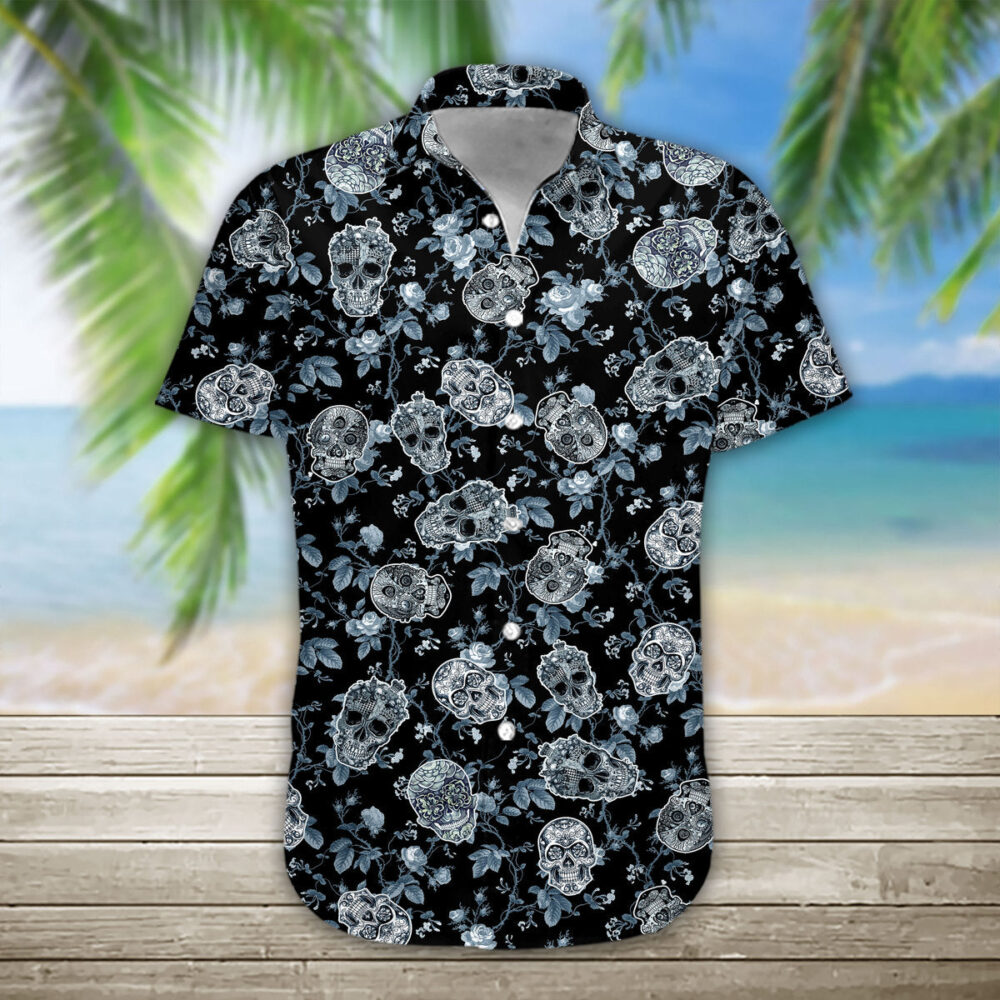 Sugar Skull Hawaii Shirt