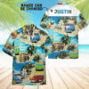 Summer Bus Custom Name Hawaii Shirt Qyhp3