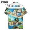 Summer Bus Custom Name Hawaii Shirt Sw8Lp