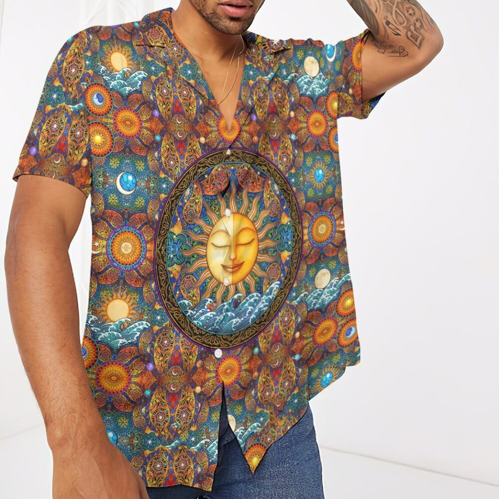 Sun Energy Hippie Thing Custom Short Sleeve Shirt