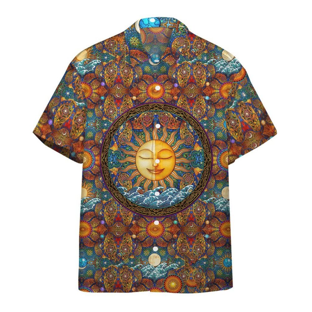 Sun Energy Hippie Thing Custom Short Sleeve Shirt